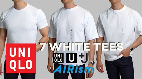 uniqlo oversized white tee.